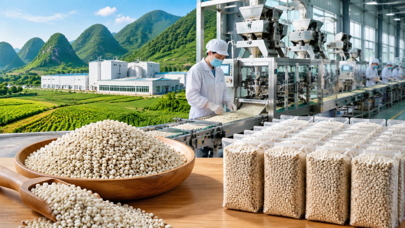 大东区为薏仁米采购提供产地直供